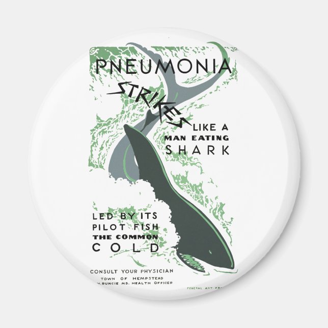 Imán Neumonía Ataques (Frente)