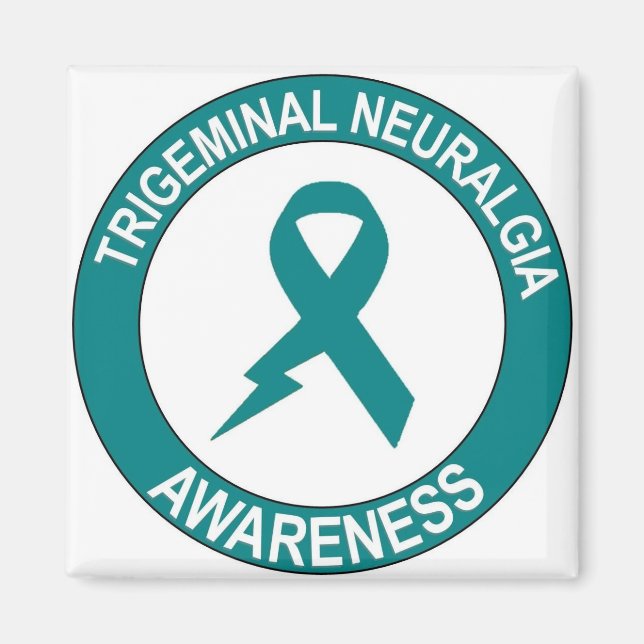 Imán Neuralgia trigeminal Bolt Ribbon (Frente)