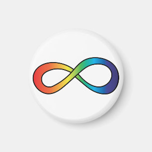 Imán Neurodiversidad Autismo Conciencia Aceptación Arco