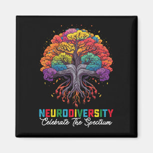 Imán Neurodiversidad Celebra El Espectro Autismo
