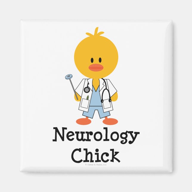 Imán Neurología Chick Magnet (Frente)