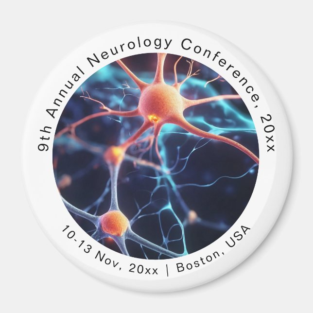 Imán Neurología Conferencia Médica de Neurocirugía (Frente)