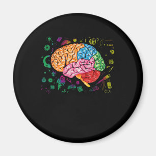 Imán Neurología En Ciencia Cerebro Y Arte