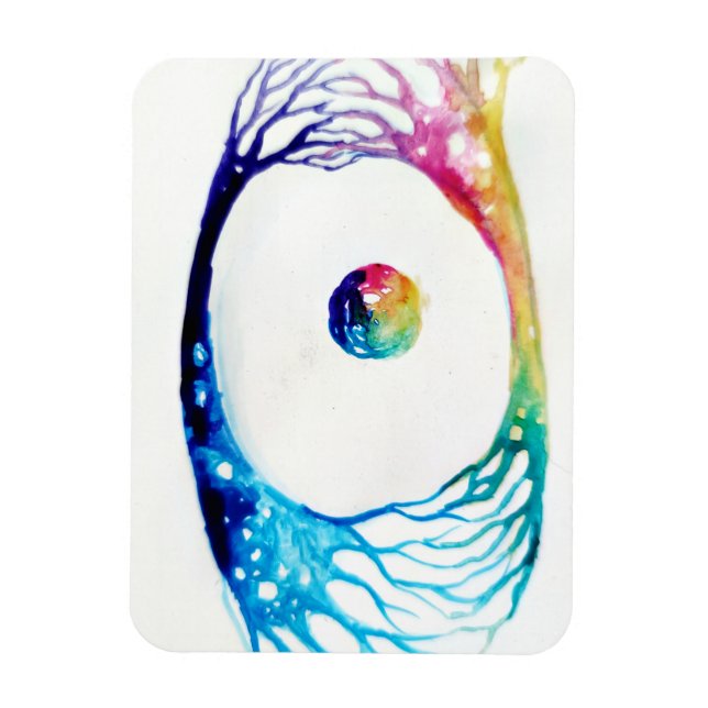 Imán Neuronas conectadas rompecabezas rompecabezas (Vertical)