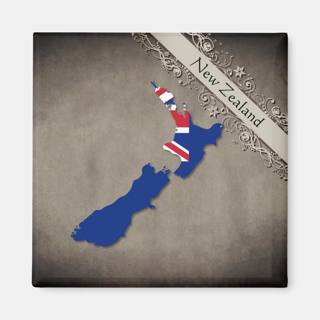 Imán Neuseeland (Frente)