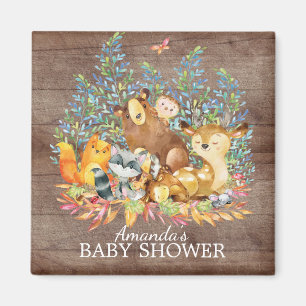 Imán neutral del favor de Baby Shower de los