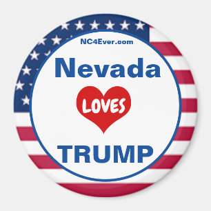 Imán Nevada AMA TRUMP Nevera patriótica