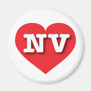 Imán Nevada Red Heart - Amo NV