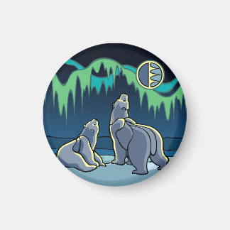 Imán Nevera de arte ártico Magnet Polar Oso Regalos de 