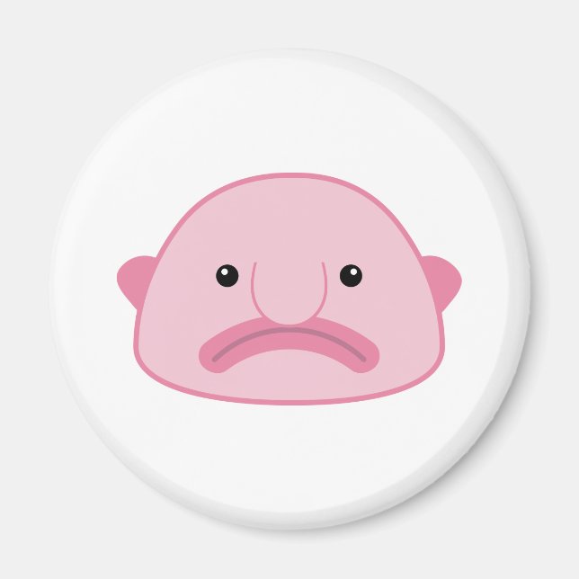 Imán Nevera de Blobfish (Frente)