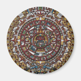 Imán Nevera de calendario azteca