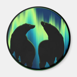 Imán Nevera de oso polar Magent Wildlife Art Kitchft Re