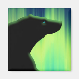 Imán Nevera de oso polar Magent Wildlife Art Kitchft Re