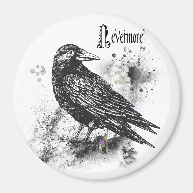 Imán Nevermore Magnet (Frente)