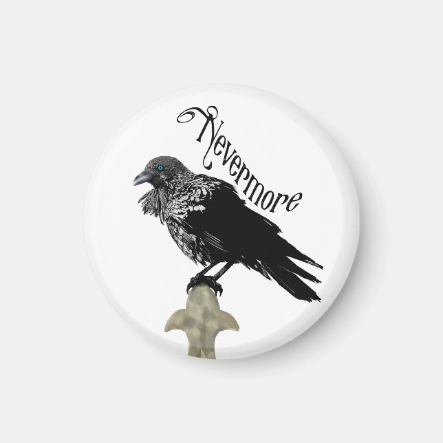 Imán Nevermore Raven (Frente)