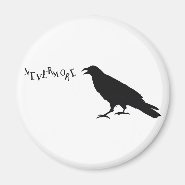 Imán Nevermore Raven (Frente)