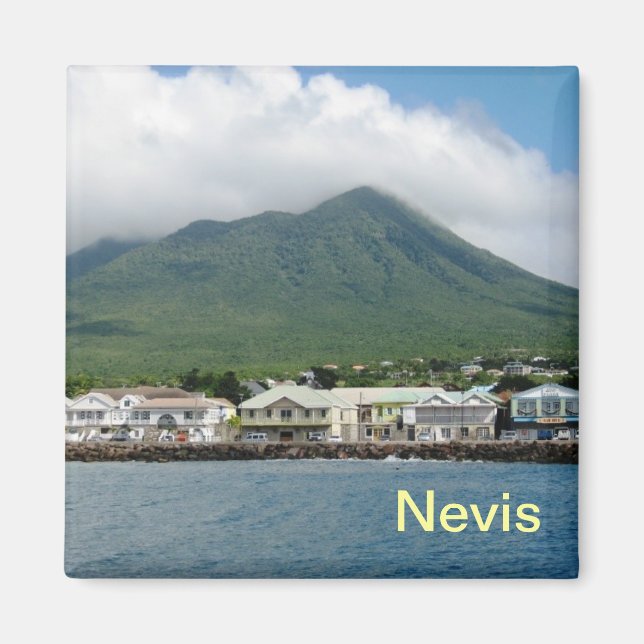 Imán Nevis Island Magnet (Frente)