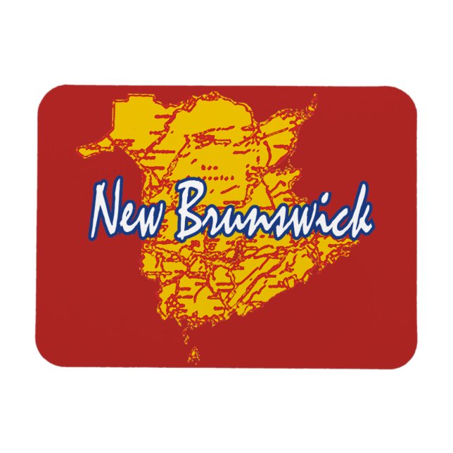 Imán New Brunswick (Horizontal)