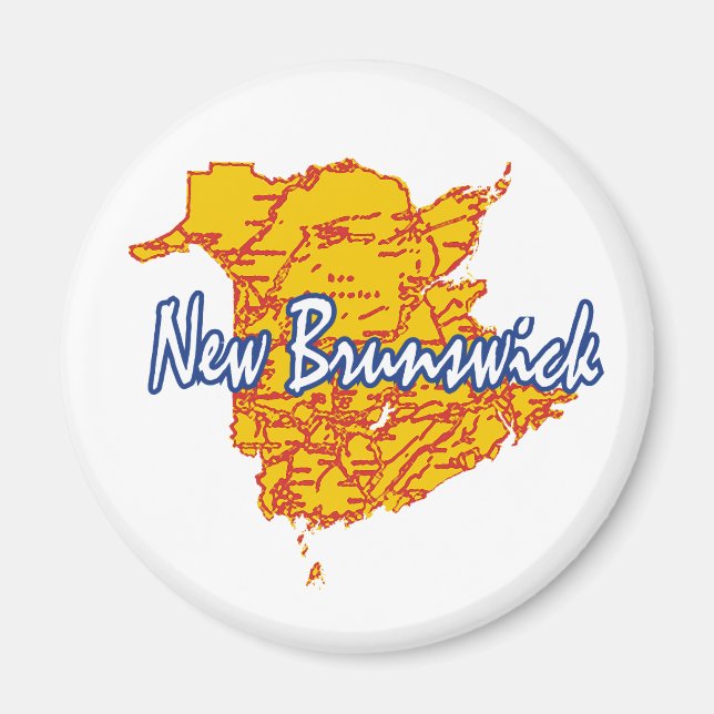 Imán New Brunswick (Frente)
