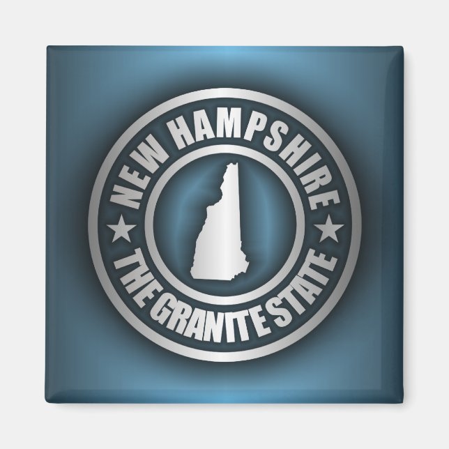 Imán "New Hampshire Steel 2" Magnets (Frente)