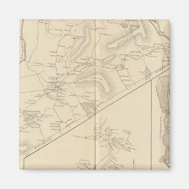 Imán New Hampton, Belknap Co (Frente)