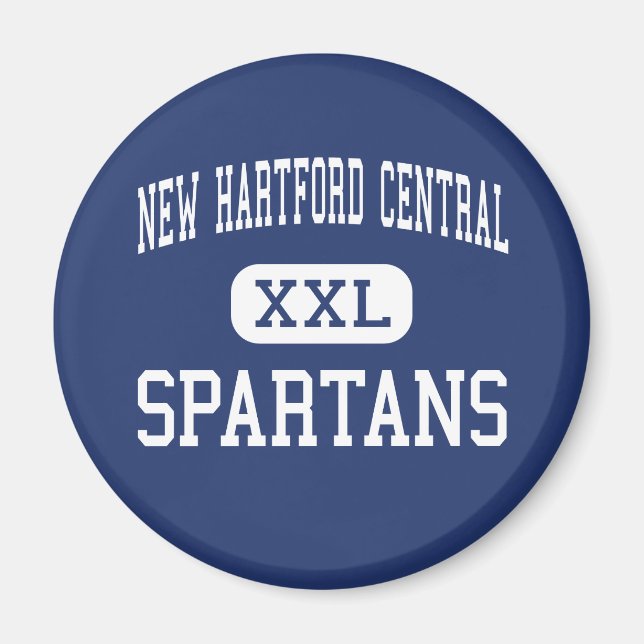 Imán New Hartford Central - Spartans - New Hartford (Frente)