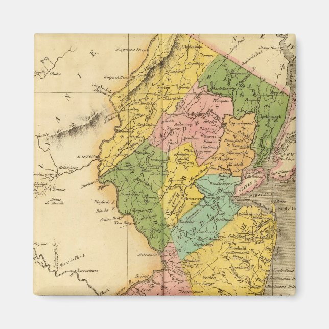 Imán New Jersey US (Frente)