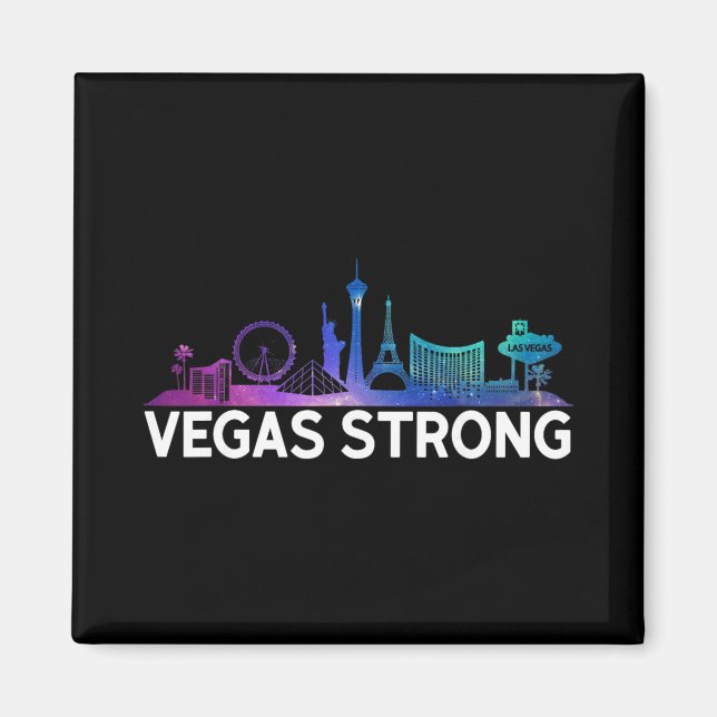 Imán New Las Vegas Strong For Men, Women And Youth  (Frente)