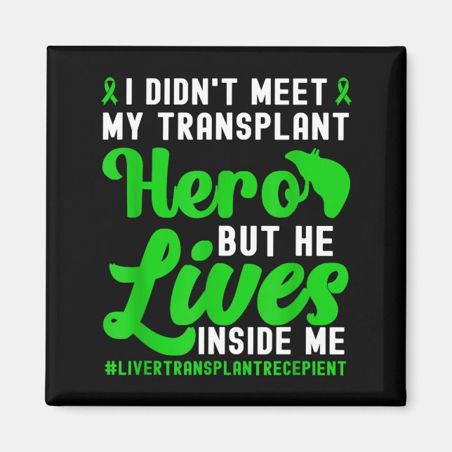 Imán New Liver Owner Funny Liver Transplant Survivor  (Frente)