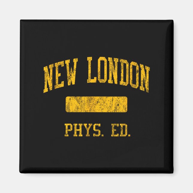 Imán New London High School Hs New London Ct Phys Ed  (Frente)