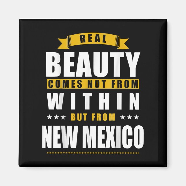 Imán New Mexico - Funny D City Gift  (Frente)