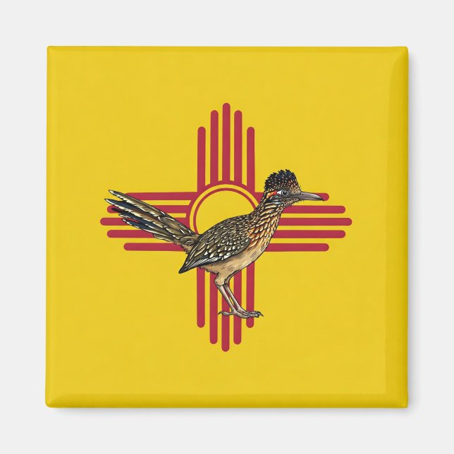 Imán New Mexico Road Runner  (Frente)