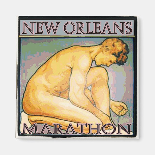 Imán New Orleans MArathon SQ 2 (Frente)
