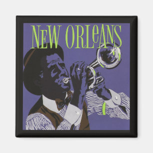 Imán New Orleans Music Magnet
