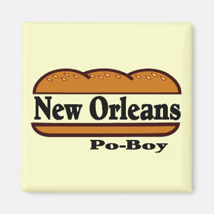 Imán New Orleans Po Boy