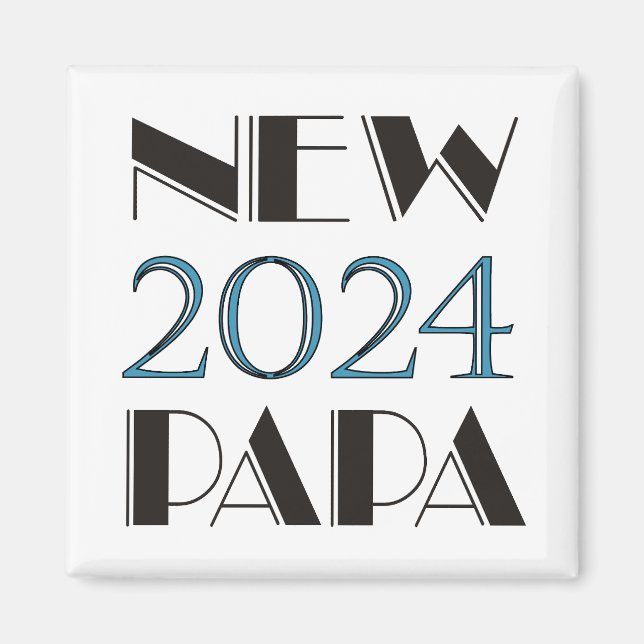 Imán New Papa Magnet 2024 (Frente)