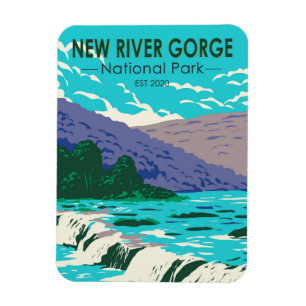 Imán New River Gorge National Park West Virginia