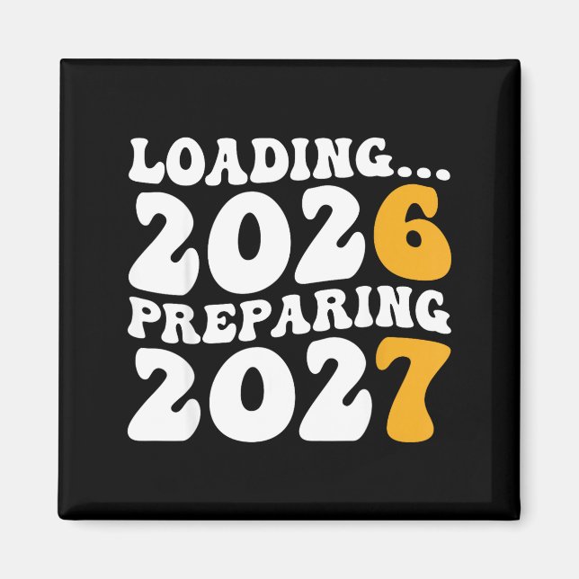 Imán New Year 2026 Shirt Funny 67 Meme Six Seven  (Frente)