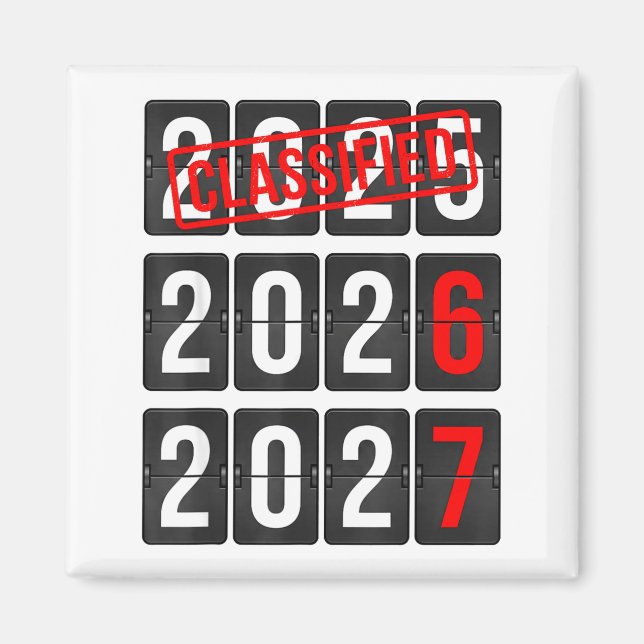 Imán New Year 67 Six Seven Countdown New Year 2026 2027 (Frente)