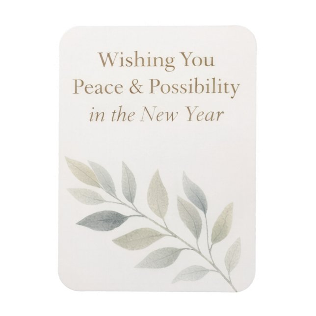 Imán New year calendar  (Vertical)