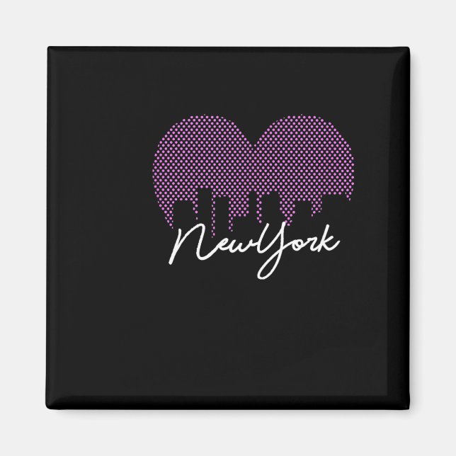 Imán New York City Is My Valentine  (Frente)