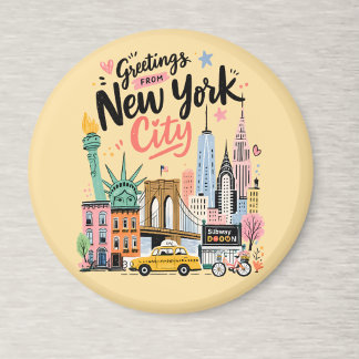 Imán New York City Travel Tote NYC Art