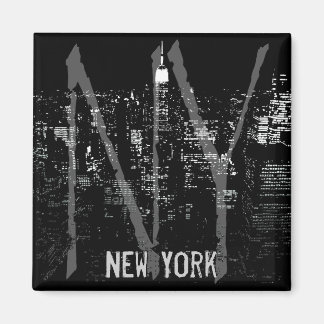 Imán New York Fridge Magnet NY Souvenir Magnet