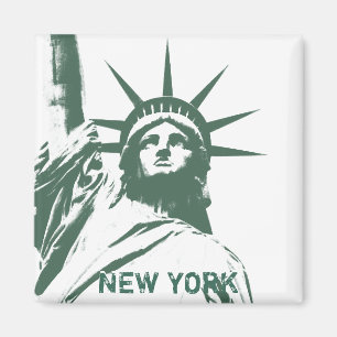 Imán New York Fridge Magnet NY Souvenir Magnet