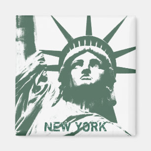 Imán New York Fridge Magnet NY Souvenir Magnet