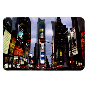 Imán New York Magnet NY City Time Square NY Souvenir