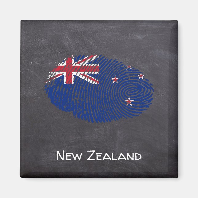 Imán New Zealand (Frente)