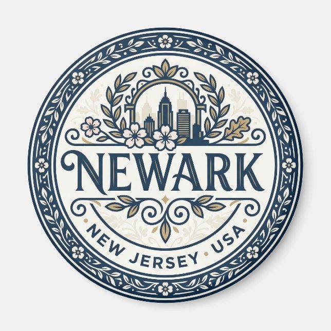 Imán Newark EE. UU. (Frente)
