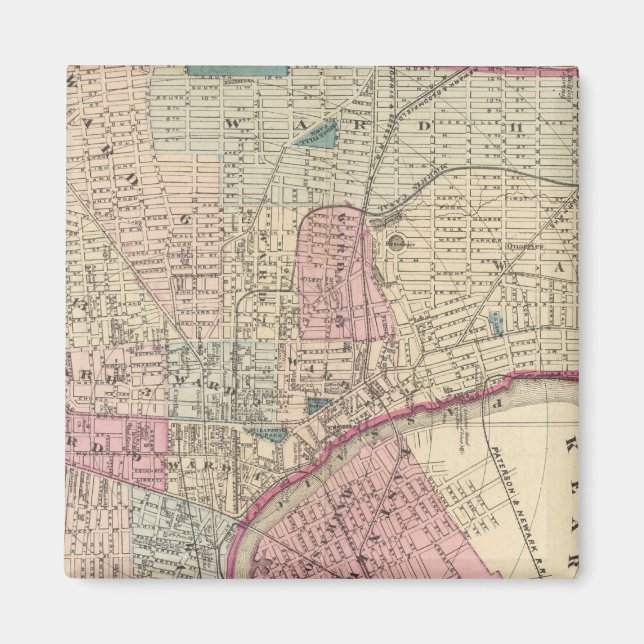 Imán Newark, NJ (Frente)