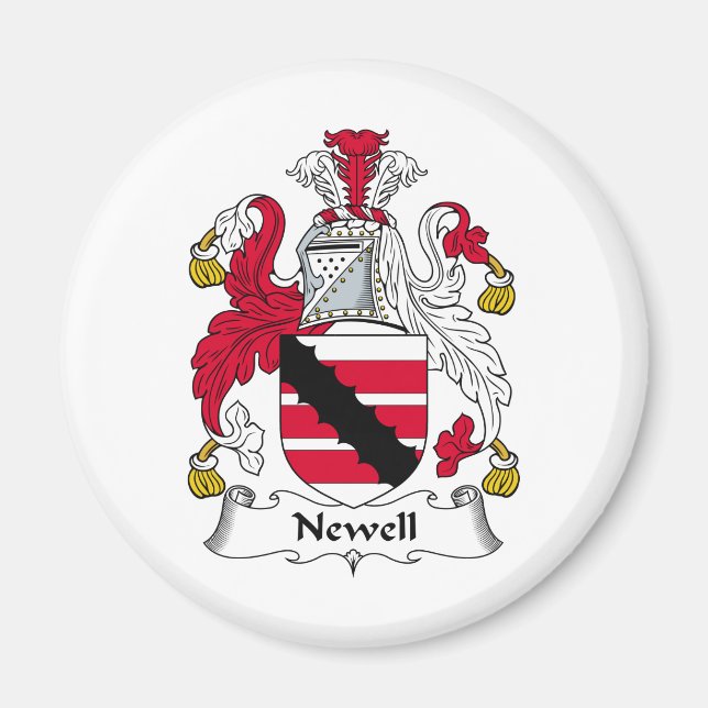 Imán Newell Family Crest (Frente)